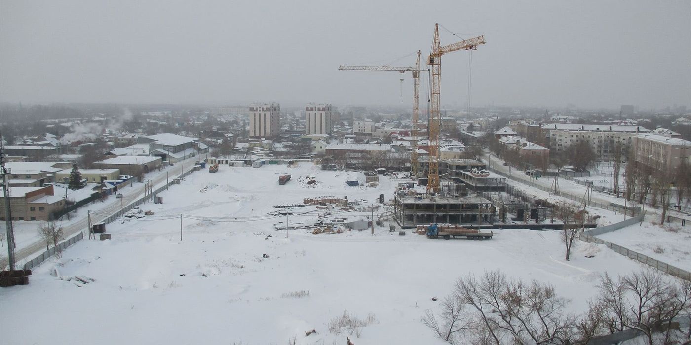 Ход строительства