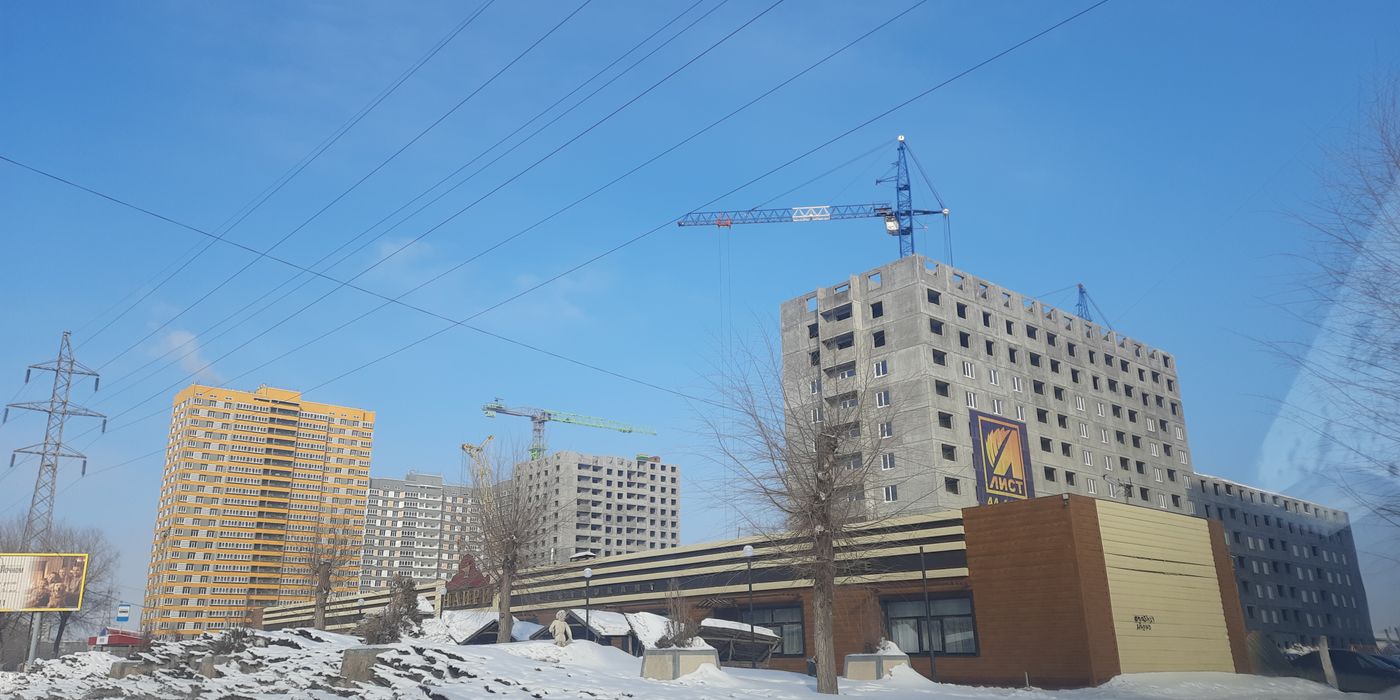 Ход строительства