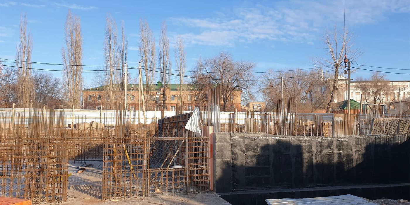 Ход строительства