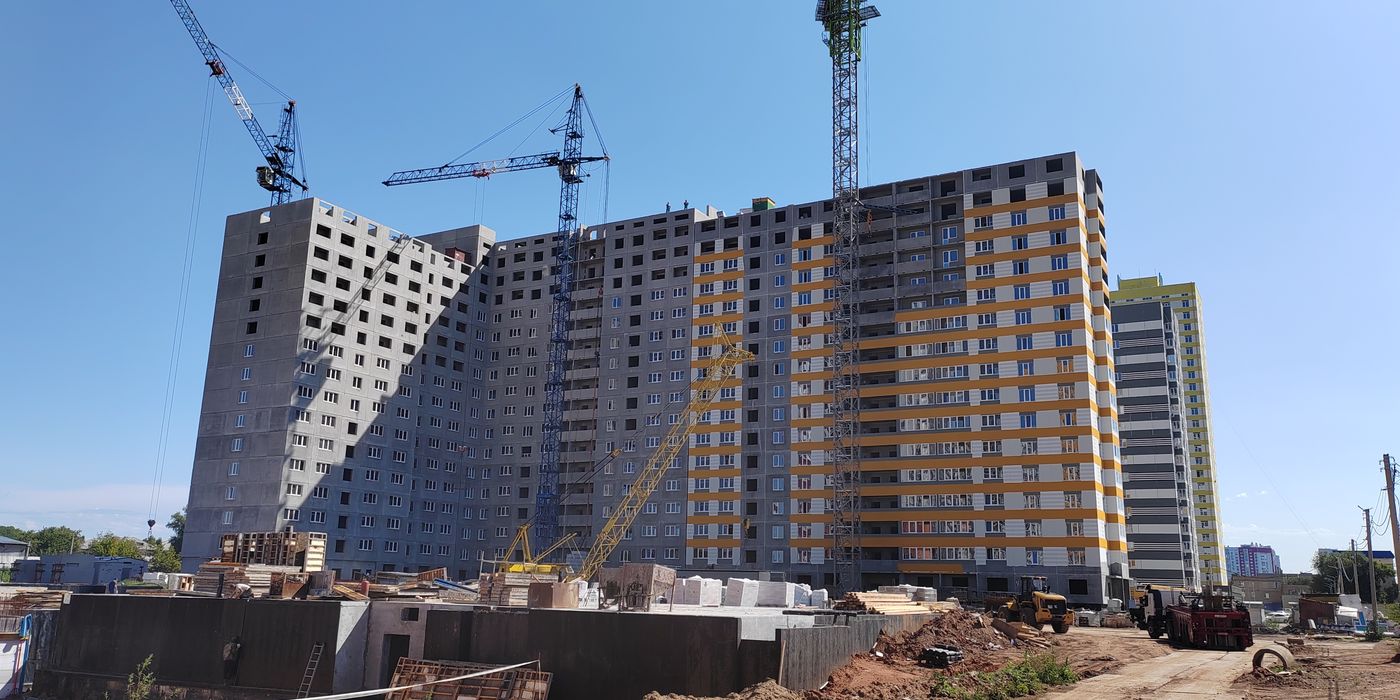 Ход строительства