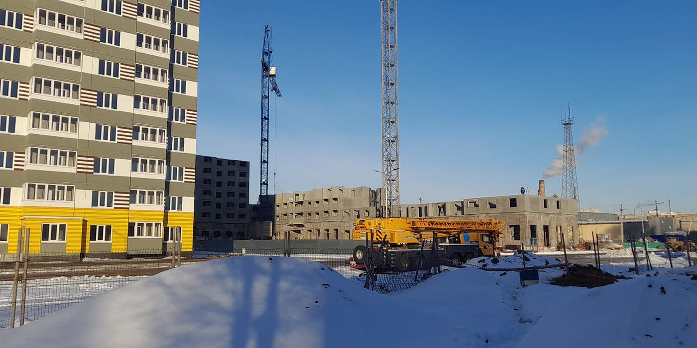 Ход строительства