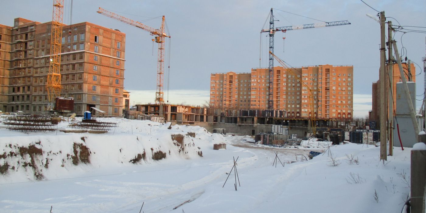 Ход строительства