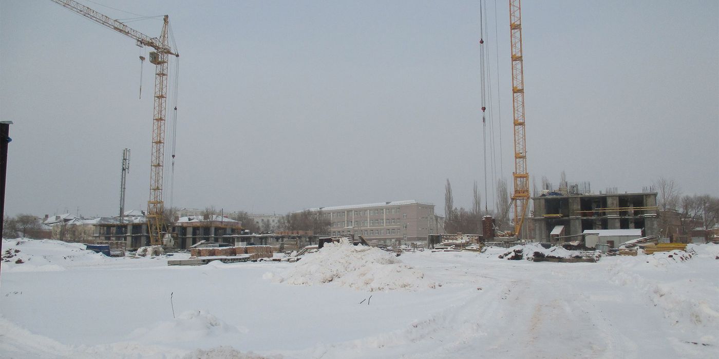 Ход строительства